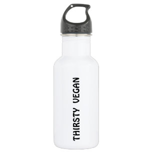 'DURSTIGES VEGAN TRINKFLASCHE