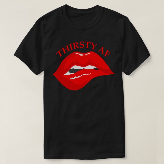 Durstlippendesign T-Shirt (Design vorne)