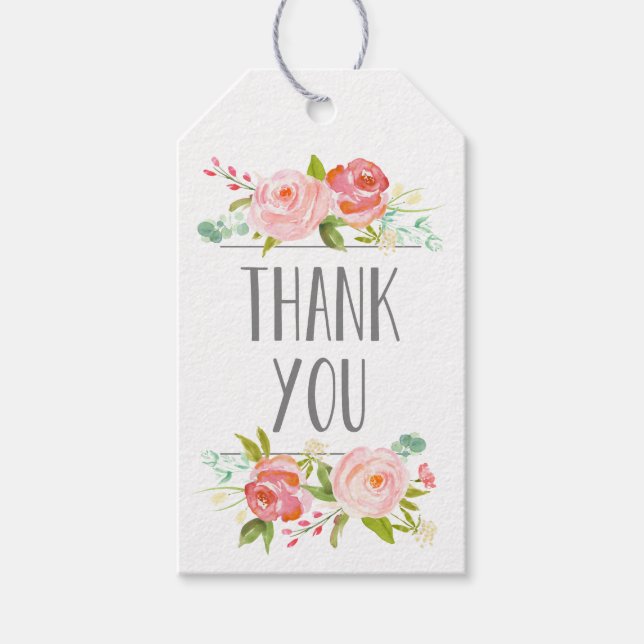 Dusch-Geschenkmarke Geschenkanhänger (Vorderseite)