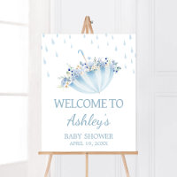 Dusche April bringen Mai Blume Babydusche Willkomm