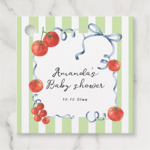 Dusche für Babybetten Geschenkanhänger