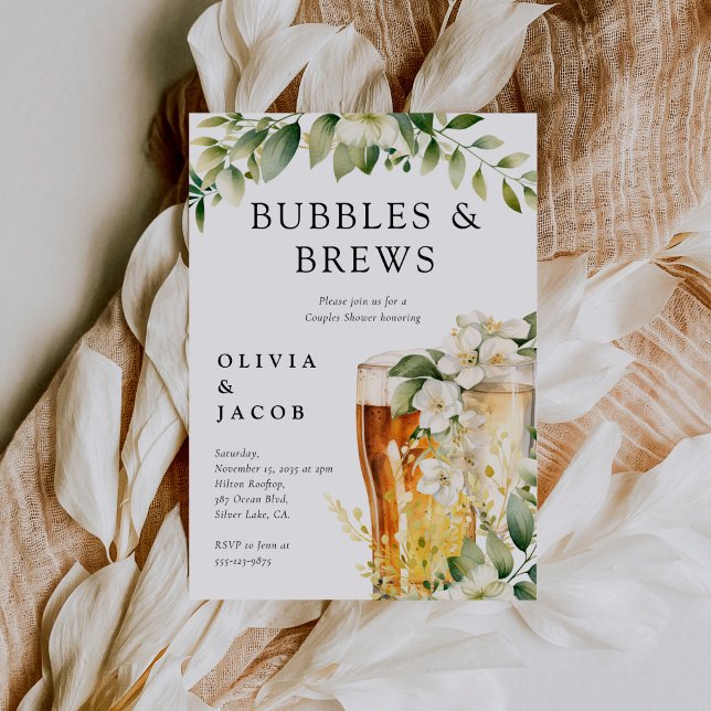 Dusche für Blasen und Brause Einladung (Von Creator hochgeladen)