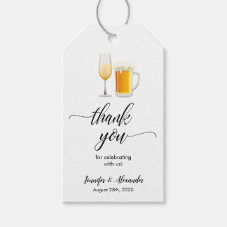 Dusche für Blasen und Brause Geschenkanhänger