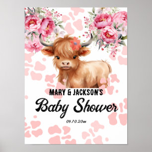 Dusche für das Baby Poster