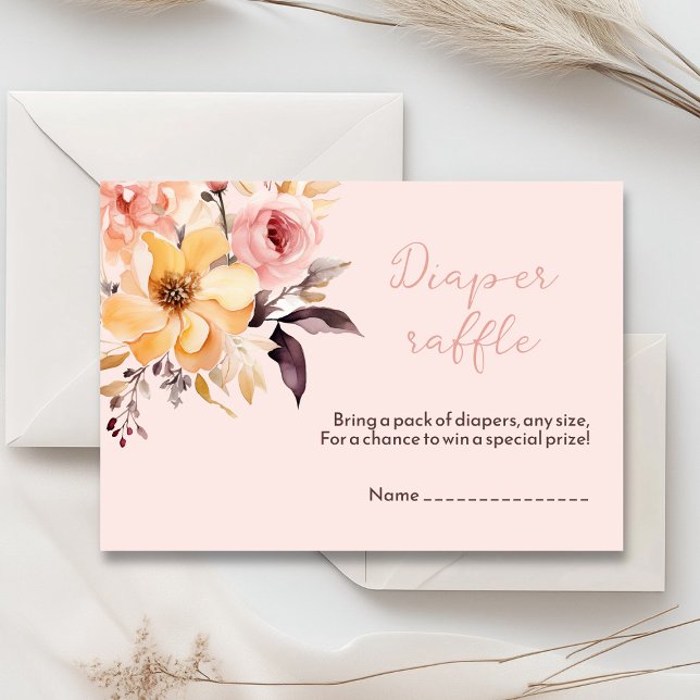 Dusche in Rosa, Dusche in Aquarell Begleitkarte (Blush pink and peach peonies watercolor girl baby shower invitation )