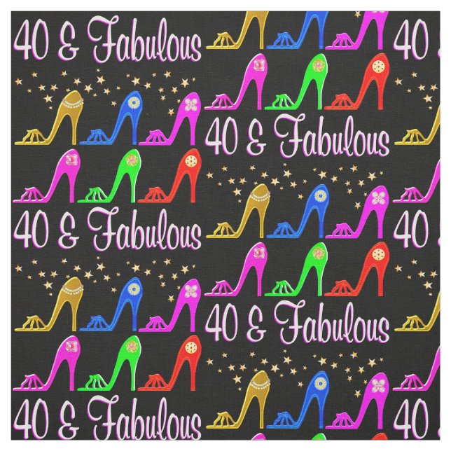 DUSCHE LIEBT 40 JAHRE ALT STOFF (Muster)