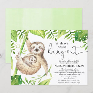 Dusche mit der Post niedlicher Hanglage Hängematte Einladung