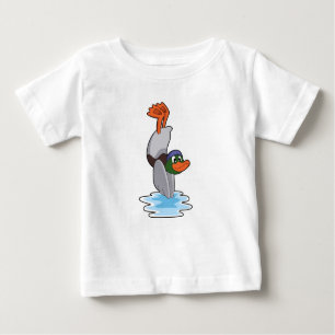 Dusche mit Haltegriff in Wasser.PNG Baby T-shirt