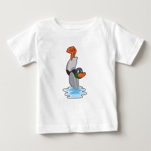 Dusche mit Haltegriff in Wasser.PNG Baby T-shirt (Vorderseite)