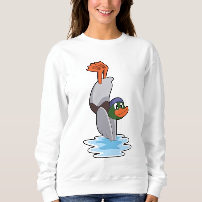 Dusche mit Haltegriff in Wasser.PNG Sweatshirt (Vorderseite)