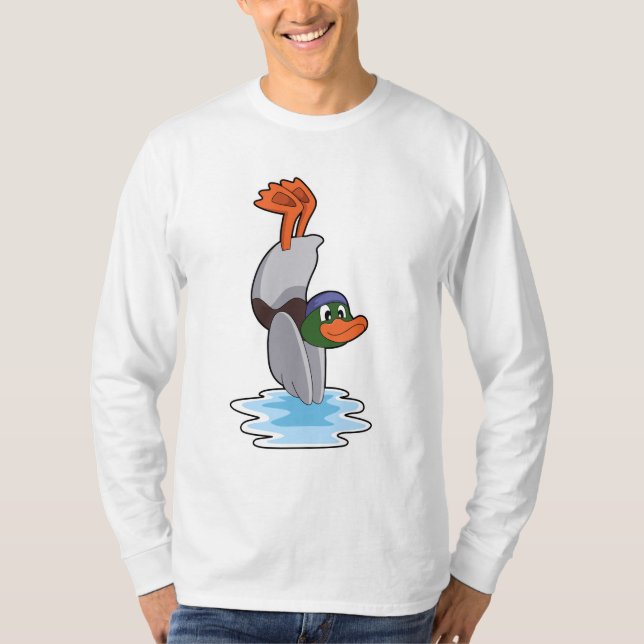 Dusche mit Haltegriff in Wasser.PNG T-Shirt (Vorderseite)