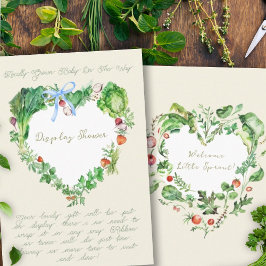 Dusche mit Kinderdusche in der Nähe Begleitkarte