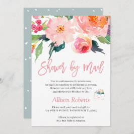 Dusche von Mail Whimsical Watercolor Garden Floral Einladung