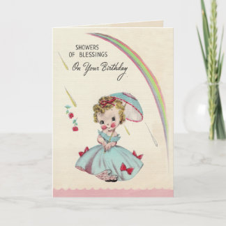 Duschen Geburtstagkarte Karte