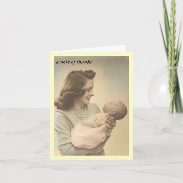 Duschen-Geschenk danken Ihnen Karten (Vorderseite)