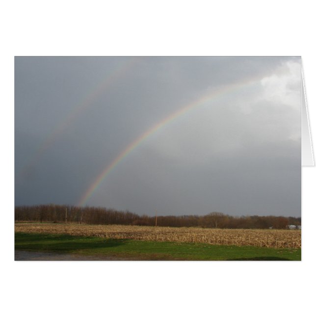 Duschen im April bringen Regenbogen (Vorderseite (Horizontal))