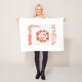 Duschen_ [Name der Mama, die man sein soll] mit Li Fleecedecke