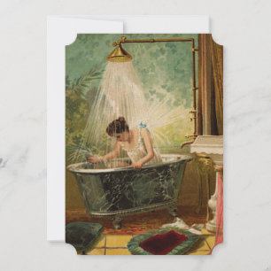 Duschen Sie die Braut-Einladung Einladung