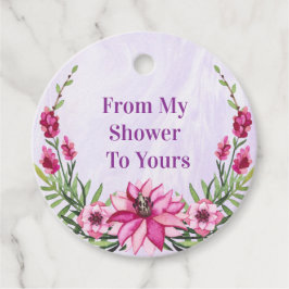 Duschgeschenk Geschenkanhänger