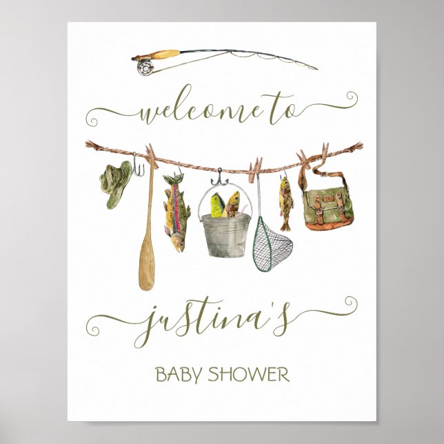 Duschkabine für Rollen Poster (Vorne)