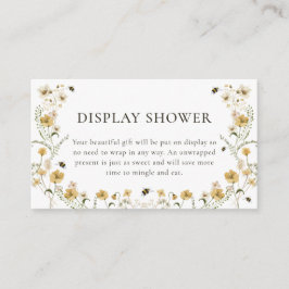 Duschkarte Mommy to Bee Baby Shower Display Begleitkarte