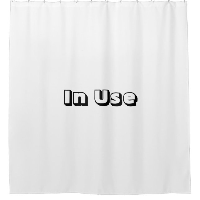 DUSCHKURTAIN STILGESTALTUNG DUSCHVORHANG (Vorderseite)