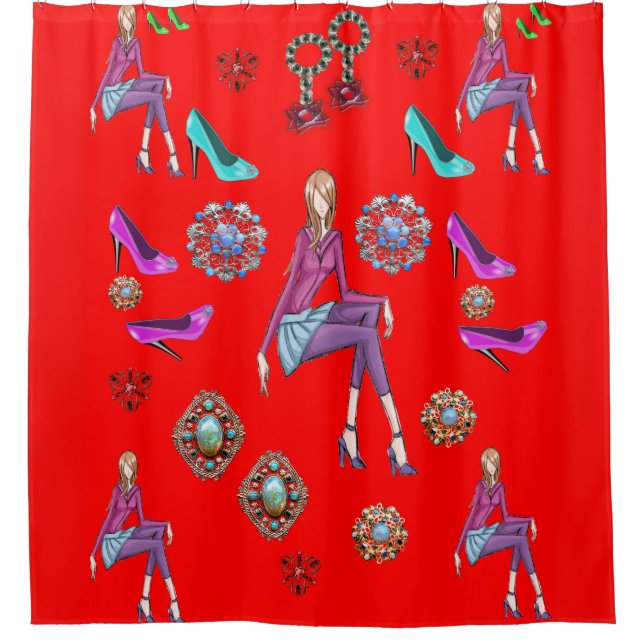 Duschvorhang (Vorderseite)