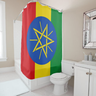 Duschvorhang äthiopische Flagge
