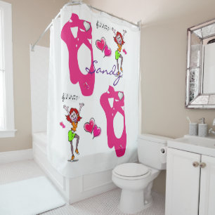 Duschvorhang Ballett