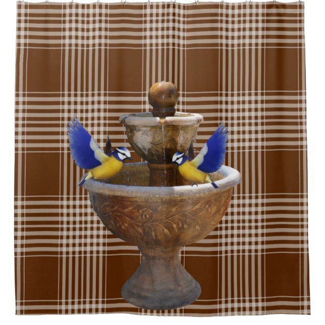 Duschvorhang Bird (Vorderseite)