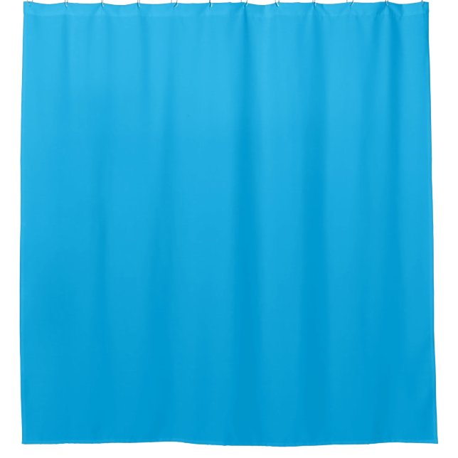 Duschvorhang, blau duschvorhang (Vorderseite)