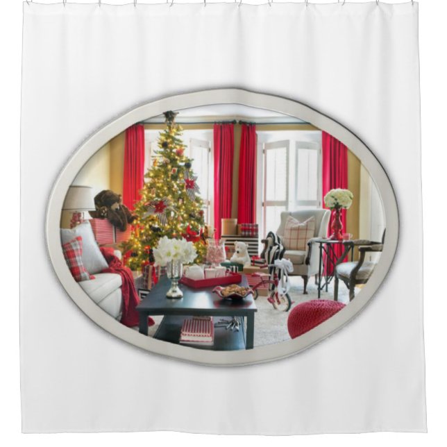 Duschvorhang-Dekorator Duschvorhang (Vorderseite)