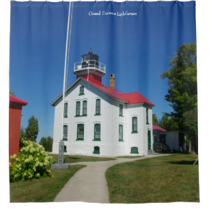 Duschvorhang des Grand Traverse Lighthouse