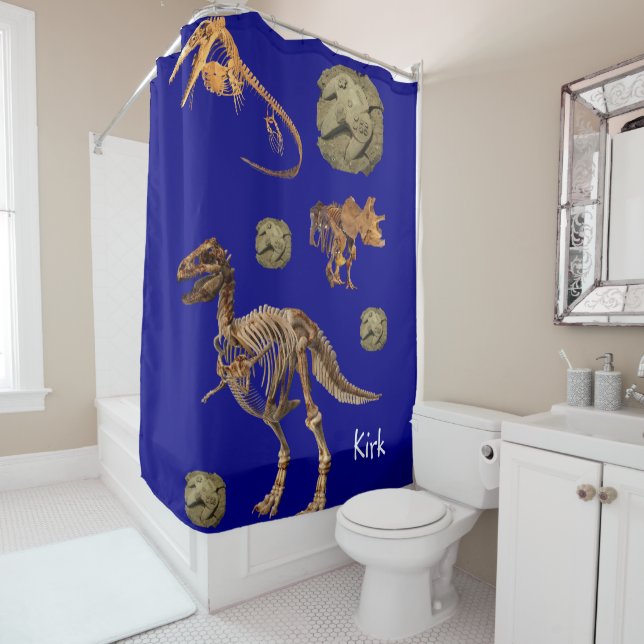 Duschvorhang Dinosaur (Beispiel)