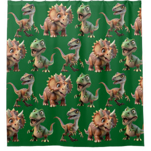 Duschvorhang Dinosaur