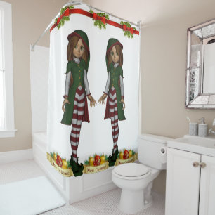 Duschvorhang Elf