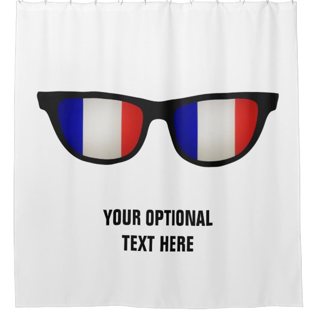 Duschvorhang "French Shades" (Vorderseite)