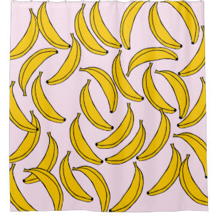 Duschvorhang für Bananen