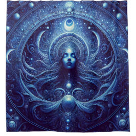 Duschvorhang für die Nacht