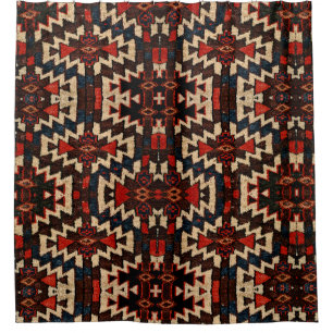 Duschvorhang für orientalisches Teppichdesign