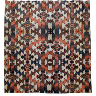 Duschvorhang für orientalisches Teppichdesign