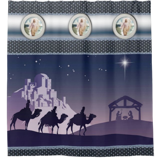 Duschvorhang Jseus (Vorderseite)