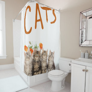 Duschvorhang Kitten