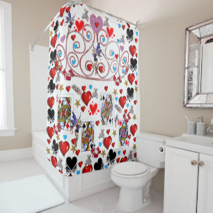 Duschvorhang Königin