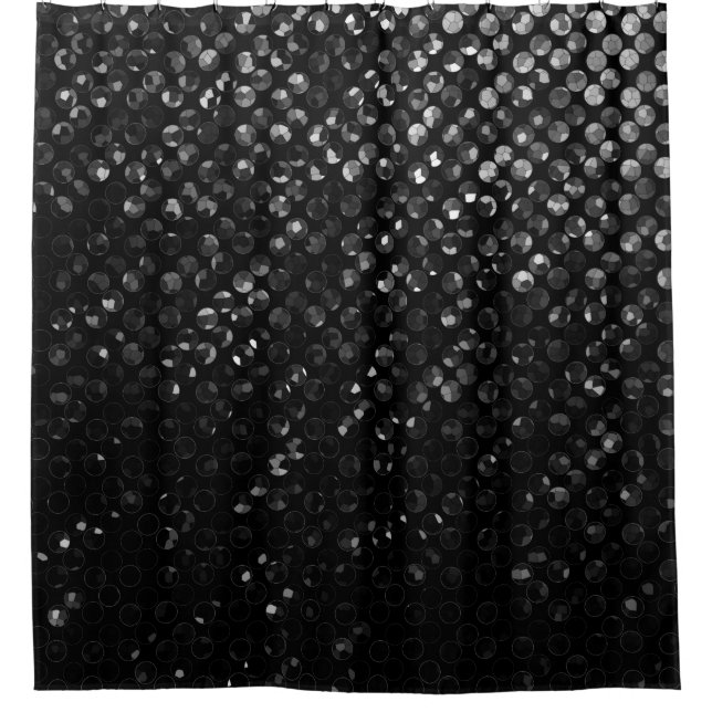 Duschvorhang KristallBling Strass (Vorderseite)