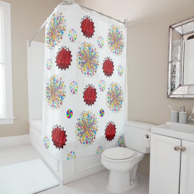 Duschvorhang-Lizenz Duschvorhang (Beispiel)