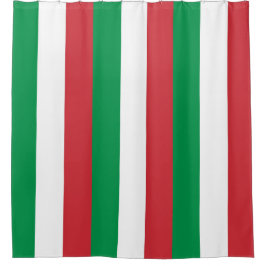 Duschvorhang mit der Flagge Italiens