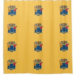 Duschvorhang mit Flag New Jersey, USA