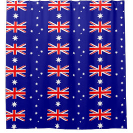 Duschvorhang mit Flagge Australiens
