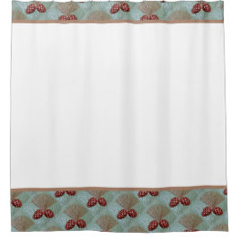 Duschvorhang mit Pinecone